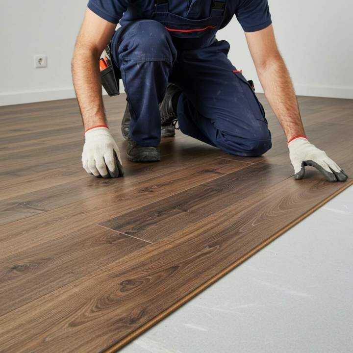 Nous vous proposons la pose de parquet pour un intérieur chaleureux et élégant.
